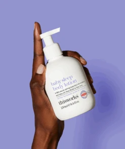 This Works Baby Sleep Body Lotion -This Works Shop INUSE 1