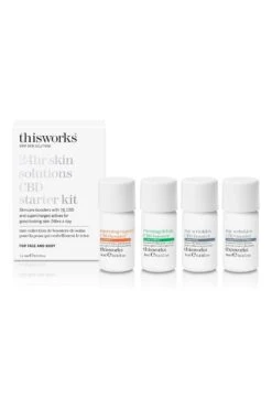 This Works CBD Skin Booster Kit 4 X 4ml